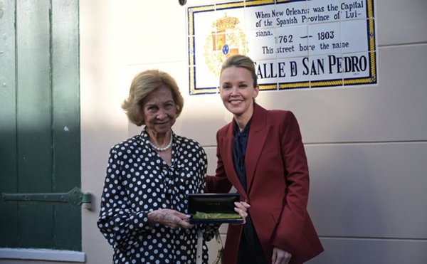 Queen Sofía receives international recognition for her humanitarian work in the United States